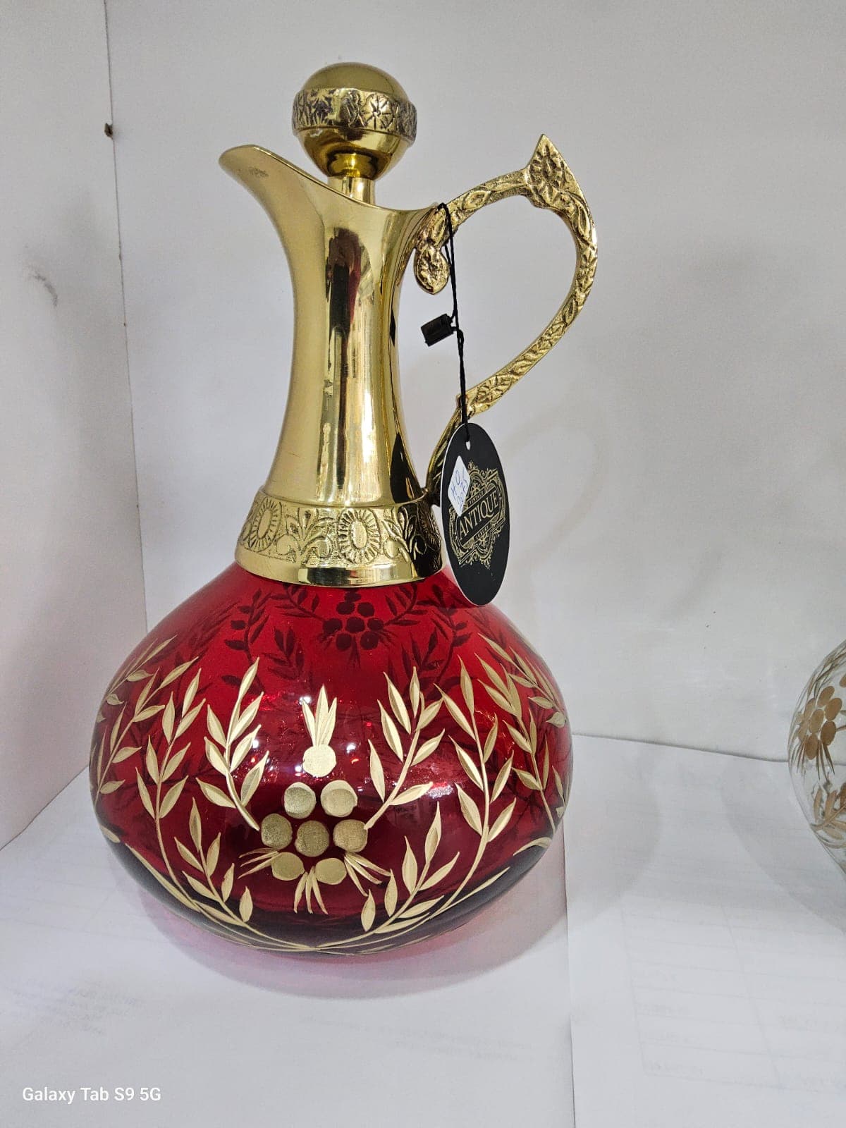 Carafe Antique Rouge