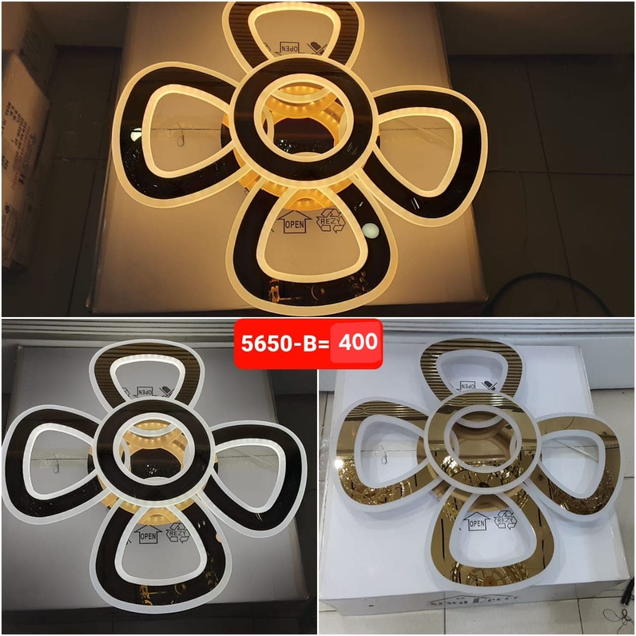 Plafonnier Fleur 5650-B